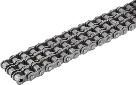 Imagen de Cadena de rodillos ANSI triple, paso 3/4" TSUBAKI AGRI-TUFF