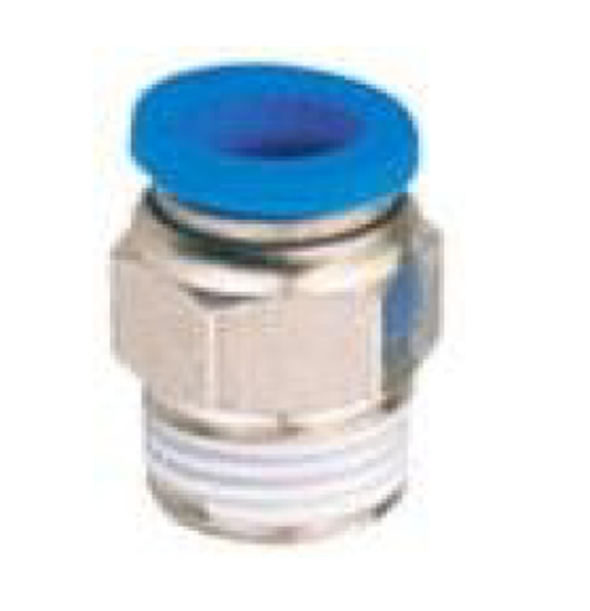 Imagen de Conector Instantáneo Recto Rosca Macho 1/8 a D8