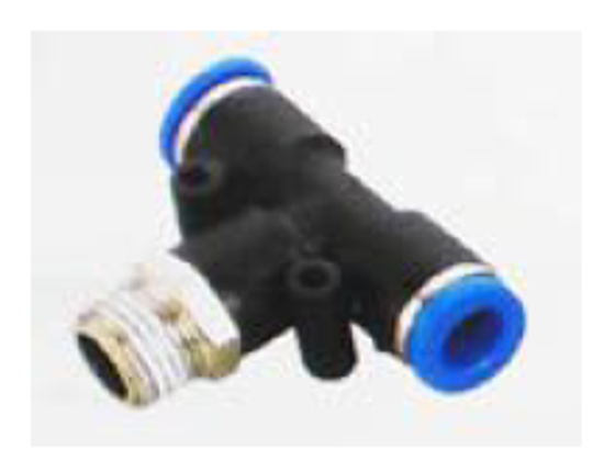 Imagen de TEE 2 Tubos y Rosca 1/8" tubo 10mm