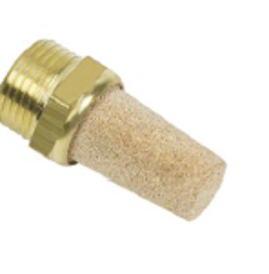 Imagen de Silenciador Bronce Largo - Rosca 1/8"
