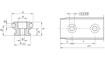Imagen de RAIL GUIA ROLDANAS CAM ROLLER RAIL 52 REXROTH - R192115231