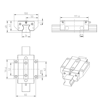 Imagen de GUIA L. ROD. (BRIDA, NORMAL, STD) RWD-035-FNS-C3-P-2 REXROTH - R18513322X