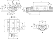 Imagen de GUIA LINEAL (BRIDA, LARGO, STD) KWC-055-FLS-C1-N-2 REXROTH - R165351410