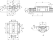 Imagen de GUIA LINEAL (BRIDA, NORMAL, STD) KWC-055-FNS-C1-N-2 REXROTH - R165151410