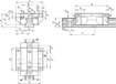 Imagen de GUIA LINEAL (BRIDA, NORMAL, STD) KWD-025-FNS-C1-N-1 REXROTH - R165121420