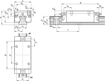 Imagen de GUIA LINEAL (ESTRECHO, LARGO, ALTO) KWD-025-SLH-C1-N-1 REXROTH - R162421420