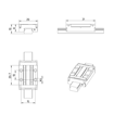 Imagen de GUIA LINEAL MINIATURA NRII MWA-009-SNS-C0-N-3 REXROTH - R044289401