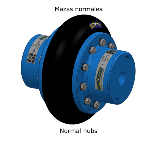 Imagen de MAZA NORMAL EUROFLEX E-20